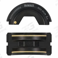 DEWALT Die Set: For DCE310, U-Die, 250 kcmil Copper U-Die (MPN DCE3100250CU). Key specifications — attr534228: U-Die; attr534229: DCE310; attr551983: Die Set; attr551985: 250 kcmil Copper U-Die.