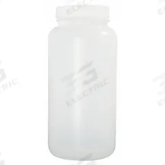 QORPAK Sampling Bottle: HDPE, 60 mL, 2 fl oz, Closure Included, Natural, 33-400, Polypropylene (MPN PLC-03569). Key specifications — Brand: QORPAK; Graduated: No; Body Color: Natural.