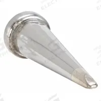 WELLER Soldering Tip: LT Series, Chisel, 1.2 mm W, 20 mm Lg (MPN T0054443899). Key specifications — Compatible Handpiece Manufacturer Model Number: WSP 80N; Manufacturer Part Number: T0054443899; Brand: WELLER.