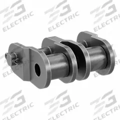 TSUBAKI Offset Link: For Std Roller Chains, 50, Double Strand, 5/8 in Pitch, Steel, 5 PK (MPN 50-2 OFFSET LINK). Key specifications — Link Type: Offset; Brand: TSUBAKI.