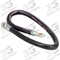 GROTE Switch to Starter Cable: Switch to Start Cable, 1 ga Wire Size, 24 in Overall Lg, Black, 60VDC (MPN 84-9506). Key specifications — Termination Type: Switch to Start Cable; Connection Type: Bolt; Maximum Voltage: 60VDC; Wire Color: Black; Wire Size: 1 ga; Brand: GROTE.