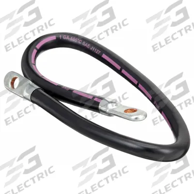 GROTE Switch to Starter Cable: Switch to Start Cable, 1 ga Wire Size, 24 in Overall Lg - Switch to Start Cables