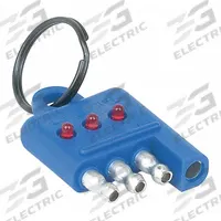 HOPKINS TOWING SOLUTIONS Tester: 4-Way, 1 1/4 in Overall Lg (MPN 48655)