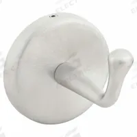 APPROVED VENDOR Bathroom Hook: 3 in x 3 in x 3 1/4 in, Stainless Steel, Satin, Mounting Screws (MPN 1ECN4). Key specifications — Brand: APPROVED VENDOR; Material: Stainless Steel.