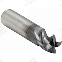 CLEVELAND Square End Mill: Carbide, TiAlN Coated, 4 Flute, 1/2" Mill Dia, 5/8" LOC, 2-1/2" OAL (MPN C80040)