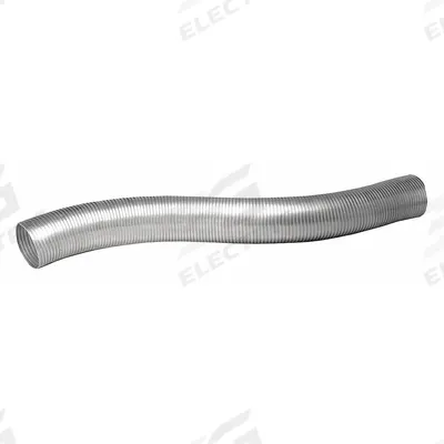 NORDFAB Flexible Duct: 5 in Dia, 5 ft Lg, Galvanized Steel, 390°F Max Temp - Non-Insulated Flexible Duct
