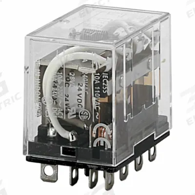 OMRON General Purpose Relays: Socket Mounted, 24V DC, 4PDT - Socket-Mounted Relays
