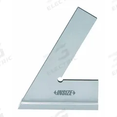 INSIZE Precision Steel Square with Wide Base: 60° Angle, 7-29/32 x 5-7/64 in Outside Dimensions (MPN 4762-200). Key specifications — attr1182176: Stainless Steel; attr1182181: Box; attr1182159: INSIZE; attr1182175: 7-29/32 x 5-7/64 in; attr1182177: 0.0015 in (Inside); 0.0016 in (Outside); attr1182182: Yes.