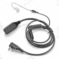EARPHONE CONNECTION Surveillance Kit: Fits Kenwood, Earbud, Push To Talk, Clear, 1 Wires, Two Pin (MPN EP1201). Key specifications — Connector Type: Two Pin; Compatible Radio Series: NX-3220; Push To Talk: Yes; Manufacturer Part Number: EP1201; Brand: EARPHONE CONNECTION.