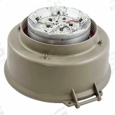 HUBBELL KILLARK Light Fixture Tank: 17,820 lm, T4 Temp Code, 5000K, 130 W, 120 to 277V AC - Hazardous Location Light Tanks
