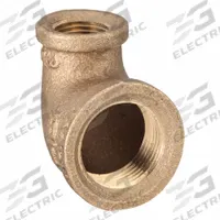 APPROVED VENDOR Metal Pipe Elbow: Elbow, 3/4 in x 3/8 in, Female NPT Threaded x Female NPT Threaded (MPN ZUSA-PF-10388). Key specifications — Brand: APPROVED VENDOR; Maximum Operating Pressure: 200 psi.