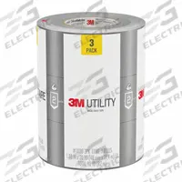 3M Duct Tape: Light Duty, Silver, 1 7/8 in Wd, 30 yd Lg, 5.5 mil Thick, 1030, Rubber, 3 PK (MPN 50451). Key specifications — Backing Material: Polyethylene Coated Cloth; Series: 1030.