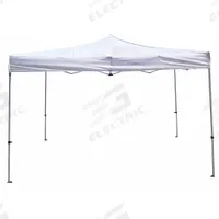 APPROVED VENDOR Canopy Tent: 11 7/8 ft Overall Lg, 11 7/8 ft Overall Wd, 9 7/8 ft Overall Ht, Steel (MPN 22EC65). Key specifications — Brand: APPROVED VENDOR; Frame Color: White; Includes: Carrying Bag; Leg Adjustability: Adjustable Legs; Panel Color: White; Panel Material: Polyester.