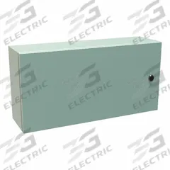 HAMMOND Electrical Enclosure: Steel, 12 in x 24 in x 6 in, NEMA 12/3R/4, Solid Cover, Hinged (MPN EN4SD12246GY). Key specifications — Closure Method: 1/4-Turn Latch; Brand: HAMMOND; Knockouts: Not Included.