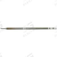HAKKO Soldering Tip: T15 Series, Bevel, 2 mm W, 18 mm Lg (MPN T15-CF2). Key specifications — Brand: HAKKO; Compatible Handpiece Manufacturer Model Number: FM-2027; Manufacturer Part Number: T15-CF2.