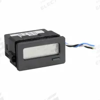 RED LION Counter: Hour Meters, DIN Track Mounting, 1 1/8 in x 2 in, UL, 10 kHz Count Speed - Max, 4X (MPN CUB7CCS0). Key specifications — Features: Standard Wire Connections or Optional Plug-in Terminal Block; Mounting Style: DIN Track; Standards: UL; NEMA Enclosure Rating: 4X; Brand: RED LION; Manufacturer Part Number: CUB7CCS0.