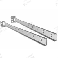 HAMMOND Adjustable Rear Brackets: RM Series Racks, 1 RU, Black Steel (MPN RM1U18BRKT). Key specifications — Brand: HAMMOND; For Use With: RM Series Racks; Rack Width Type: Full-Width.