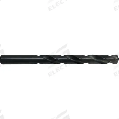 CHICAGO-LATROBE Jobber Length Drill Bit: 3.1 mm, 135° Split Point, Black Oxide HSS - NAS-Spec High-Speed Steel Jobber-Length Drill Bits for Aerospace