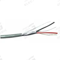 CAROL Power Limited and Communication Cable: 500 ft Cable Lg, 7 Strands, 18 AWG, Riser, Comm Cable (MPN E2033S.18.10). Key specifications — Application: Audio Systems; Fire Rating: Riser; Insulation Material: S-R PVC; Jacket Material: PVC; Manufacturer Part Number: E2033S.18.10; Product Type: Communication Cable; Shielding Material: Overall Flexfoil Polyester Supported Aluminum Foil; Brand: CAROL.