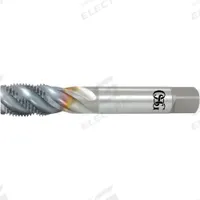 OSG Pipe Tap: 1/4"-19 BSPP, 3 Flute, Interrupted Thread, V Coated Cobalt (MPN 1658102008)