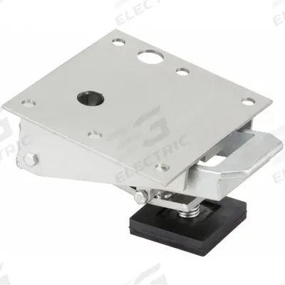 APPROVED VENDOR Low-Profile Floor Lock: 3 7/8 in Floor Lock Retracted Ht - Heavy-Duty Low-Profile Adjustable-Height Floor Locks