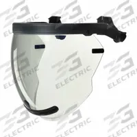 NATIONAL SAFETY APPAREL Face Shield: 12 cal/sq cm ATPV, Slotted Adapter (MPN ENH12TR). Key specifications — attr51388: Slotted Adapter; attr14011: NATIONAL SAFETY APPAREL; attr51382: Hard Hat Face Shield; attr51390: Toric Shape for Improved Visibility, Durability and Protection; attr51393: OSHA 1910.269; attr51398: Polycarbonate.