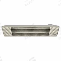 AURA Electric Infrared Heater: 4,500 W Watt Output, 240V AC, 1 Phase, Hardwired, 45° Beam Pattern (MPN CF60240SS). Key specifications — Wattage Output: 4,500 W; Voltage: 240V AC; Brand: AURA; Electrical Connection: Hardwired; Element Type: Carbon Fiber Emitter; Housing Color: Silver; Housing Material: Aluminum; Overall Dimensions - L x W x D: 42 in x 9 in x 9-3/4 in.