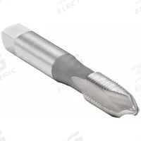 OSG Spiral Point Tap: M8x1 Metric, D5 / 4H-6H, 3 Flute, Plug Chamfer, High Speed Steel (MPN 1982500). Key specifications — attr1299616: D5 / 4H-6H.