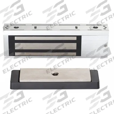 SCHLAGE ELECTRONICS Electromagnetic Lock: 10 1/4 in Lg, 1 3/4 in Wd - Single-Door Magnetic Locks