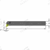 ULTRA-DEX USA Indexable Boring Bar: A16S MDUNR3 (MPN 957-000-156). Key specifications — attr257292: A16S MDUNR3.