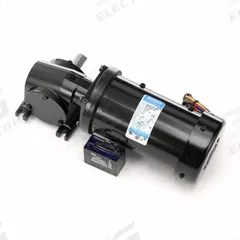 LEESON AC Gearmotor: Right Angle, Single Output Shaft, PSC, TEFC, 29 RPM, 110 in-lb Max Torque, 60:1 (MPN M1145037.00). Key specifications — Brand: LEESON; Full Load Current: 2.0/1.0 A.