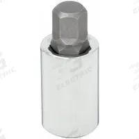 WESTWARD Socket Bit: 1/2 in Drive Size, Hex Tip, 5/8 in Tip Size, 2 1/4 in Overall Lg, Fixed Insert (MPN 54TM82). Key specifications — attr1204765: Fixed Insert; attr1204767: WESTWARD.