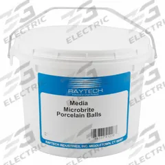 RAYTECH Tumbler Media: Porcelain, Ball, 5 lb (MPN 41214R). Key specifications — Brand: RAYTECH; Compatible Tumbler: Vibratory Tumbler; Compatible Tumbler Environment: Wet.