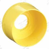 SCHNEIDER ELECTRIC Pushbutton Guard: 22 mm Panel Mounting Hole Dia, Yellow, Plastic, XB4 (MPN ZB4BZ1905). Key specifications — Manufacturer Part Number: ZB4BZ1905; Brand: SCHNEIDER; Compatible Product Type: Mushroom Head Push Buttons (2.5 in. Dia.); Compatible with Series: XB4; Material: Plastic.