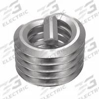 HELI-COIL Helical Insert: Tanged Tang Style, Screw-Locking, M6-1.00 Thread Size, Plain, 100 PK (MPN A4184-6CN060). Key specifications — Material Grade/Class: 18-8; Thread Direction: Right Hand; STI Tap Size: M6-1.00; Compatible Material: Metal; System of Measurement: Metric; Brand: HELI-COIL; Drill Bit Size: 6.25mm; Tensile Strength: 200,000 to 250,000 psi.