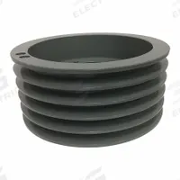 APPROVED VENDOR V-Belt Sheave: 5B44SD, 5 Groove, 4.75 in OD, Bushed Bore, SD, Quick Detachable. Key specifications — Pulley Industry Number: 5B44SD.