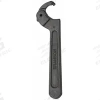 BRANSON Pin Spanner Wrench: 1 1/4 in to 3 in, 1/4 in Pin Dia, 8 1/8 in Overall Lg, 1/4 in Pin Lg (MPN 101-118-039). Key specifications — attr309823: 1-1/4 in to 3 in; attr309829: No; attr309833: Round; attr324942: BRANSON.