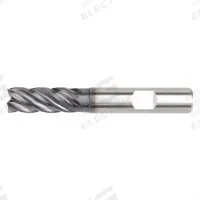 WIDIA HANITA Square End Mill: Carbide, AlTiN Coated, 5 Flute, 10 mm Mill Dia, 22 mm LOC, 76 mm OAL (MPN 57NE10004T)
