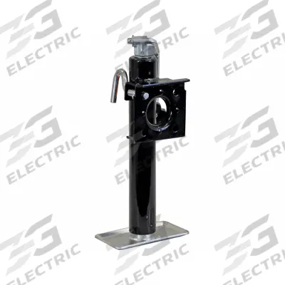 BUYERS PRODUCTS Jack: Sidewind Jack, Topwind, Weld on Swivel Bracket - Trailer Jacks without Wheels