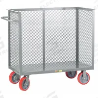 LITTLE GIANT Stock Cart: 3,600 lb, Flush Lip, 30 in L x 55 in W x 47 in H Overall Dim., 1 Shelves (MPN CA-3048-8PPY). Key specifications — Shelf Adjustability: Fixed; Brand: LITTLE GIANT; Color: Gray; Caster/Wheel Configuration: (2) Rigid.