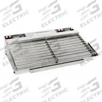 CRETORS Slanted Hot Dog Roller Grill: Up to 36 Hot Dogs, 32 7/8 in Cooking Surface Wd, HD36AF-CA. Key specifications — Manufacturer Part Number: HD36AF-CA; Voltage: 120V AC; Product Type: Slanted Roller Grill.