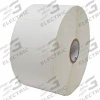 ZEBRA Barcode Printer Labels: 2 1/4 in Label Wd, 1 1/4 in Label Ht, White, 1 in Core Dia., Acrylic (MPN 10015781). Key specifications — Brand: ZEBRA; Label Color: White; Adhesive Material: Acrylic; Label Finish: Smooth Coated.