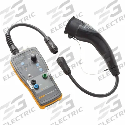 FLUKE Test Adapter: Electric Vehicle Charging Station Tester, LED, No Connectivity - Electric Vehicle Charging Diagnostic Tools