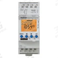 THEBEN Electronic Timer: 7 day, SPDT, 120V AC, 56 Events Available, Digital (MPN TR-612-TOP-2-120V). Key specifications — Astronomic Functionality: Not Astronomic; Brand: THEBEN.
