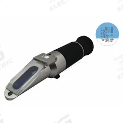 LAXCO, INC Refractometer: +/-0.5% Accuracy, Auto, Analog, 7 1/2 in Overall Dp, 1 in Overall Wd (MPN RHA-200ATC). Key specifications — Brand: LAXCO, INC; Accuracy: +/-0.5 %; Automatic Temperature Compensation Included: Automatic; Resolution: .01 SG; Test Parameters: Ethylene Glycol Freeze Point.