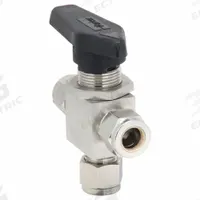 PARKER Manual Three-Way Ball Valve: 3/8 in, 316 Stainless Steel, L Flow, Std Port Ball Port, Lever (MPN 6A-MB6XPFA-SSP). Key specifications — Brand: PARKER; Handle: Lever.