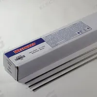 WESTWARD TIG Welding Rod: Nickel, ERNiCr-3, 1/8 in x 36 in, 10 lb (MPN 31GH03). Key specifications — Tensile Strength (As Welded): 80 ksi; Yield Strength (As Welded): 52 ksi; Brand: WESTWARD.