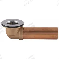 APPROVED VENDOR Overflow Shoe: Brass, Chrome-Plated, Slip (MPN 35224). Key specifications — Color: Silver; Includes: Chrome Plated Strainer Body; Connection Type: Slip; Material: Brass.