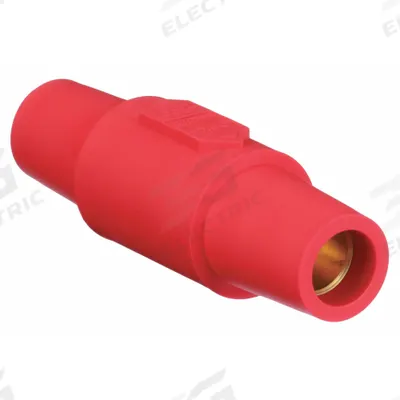 HUBBELL Gender Reversing Connector: Female-Female, Red, 600V AC/600V DC, 400 A - Male-to-Female Reversing Adapters