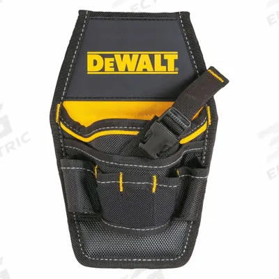 DEWALT Tool Holster: For 2 1/2 in Belt Wd - Max, 7 Pockets - Polyester Tool Pouches